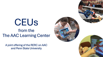 AAC Learning Center CEU website